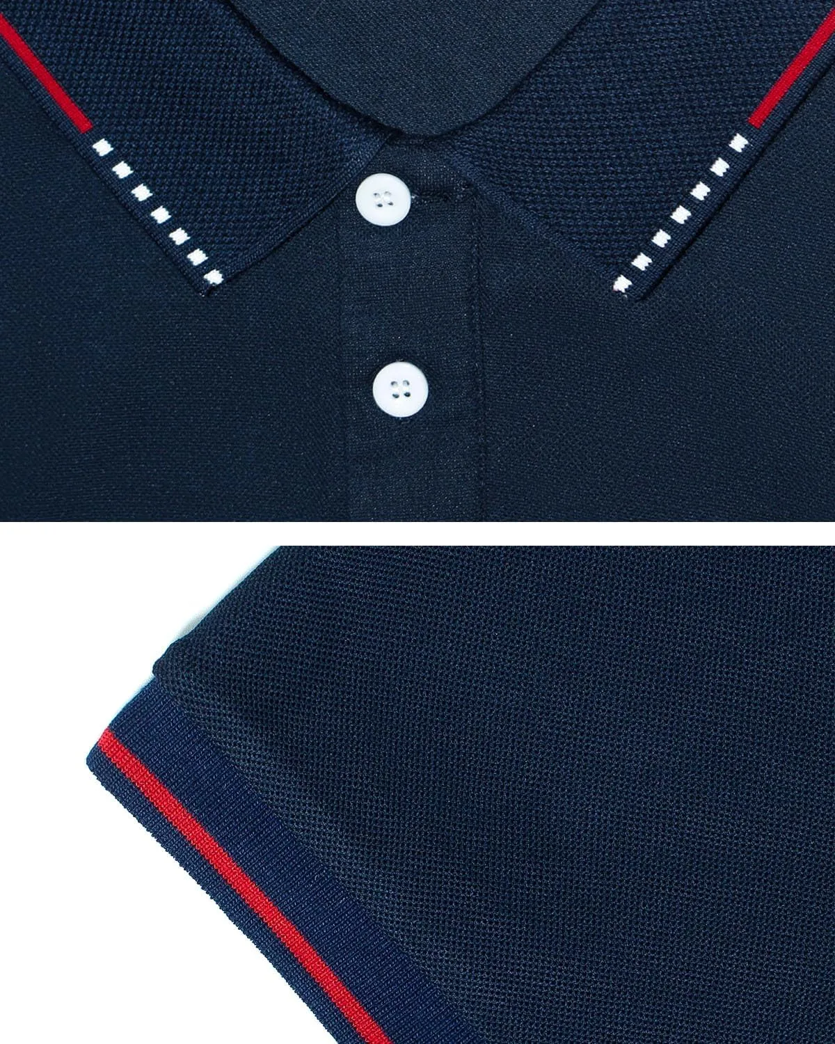 Men's Polo Shirts Quick Dry Moisture Wicking Performance Golf Shirt for Summer Comfort