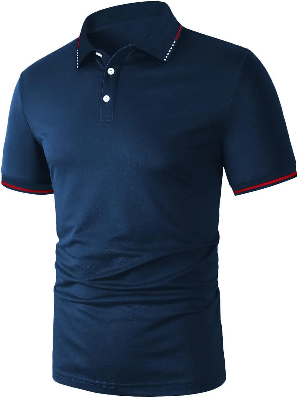 Men's Polo Shirts Quick Dry Moisture Wicking Performance Golf Shirt for Summer Comfort