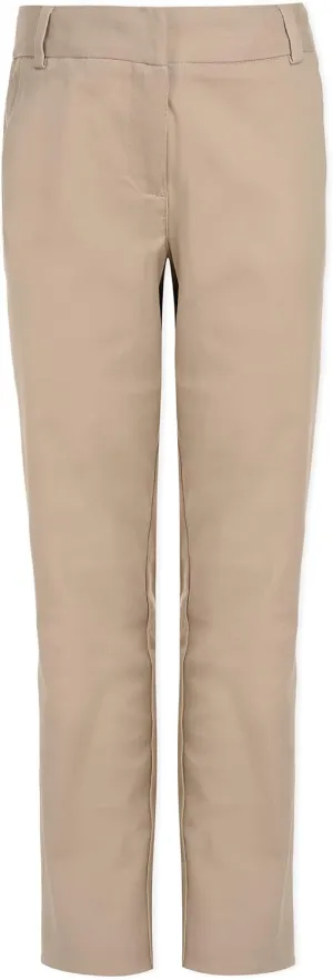 Nautica Girls' Toddler School Uniform Twill Skinny Pants, Comfortable Stretch Material, Wrinkle & Fade Resistant