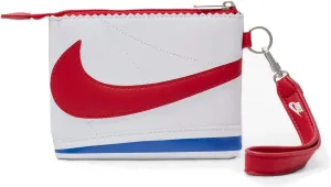Nike Cortez Wristlet Clutch Bag Unisex White/Varsity Royal/Varsity Red, white/red, Contemporary