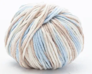 Ombre Worsted Yarn - Creamsicle & Earth