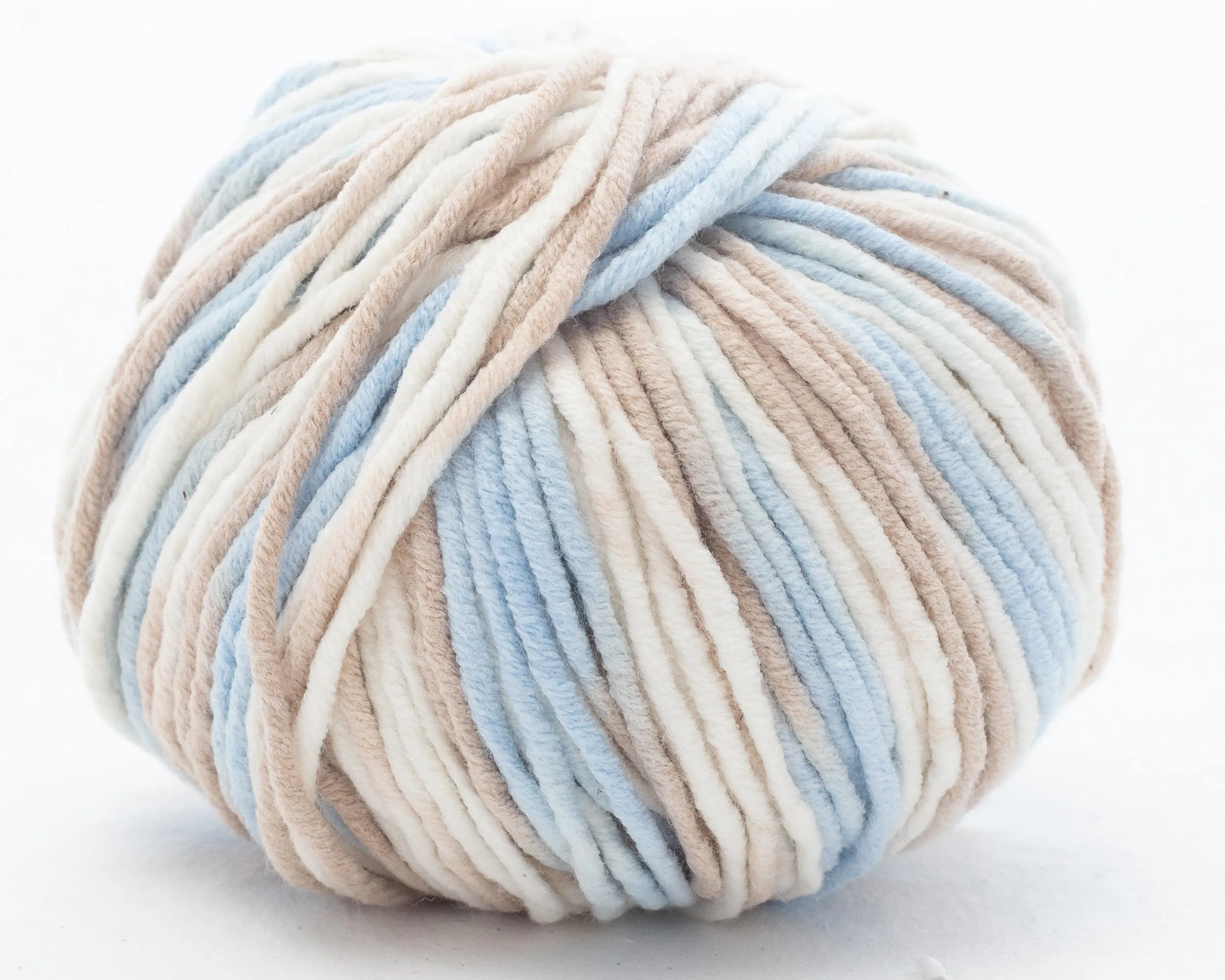 Ombre Worsted Yarn - Creamsicle & Earth