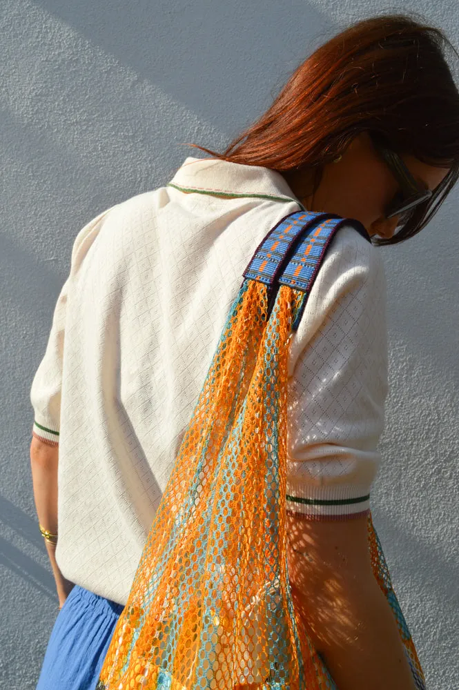 pice Sunflower Mesh Bag