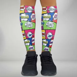 Pop Art Compression Leg Sleeves