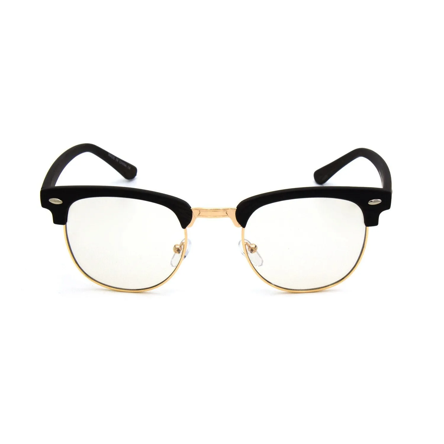 "Hipster" Clear Lens Sunglasses