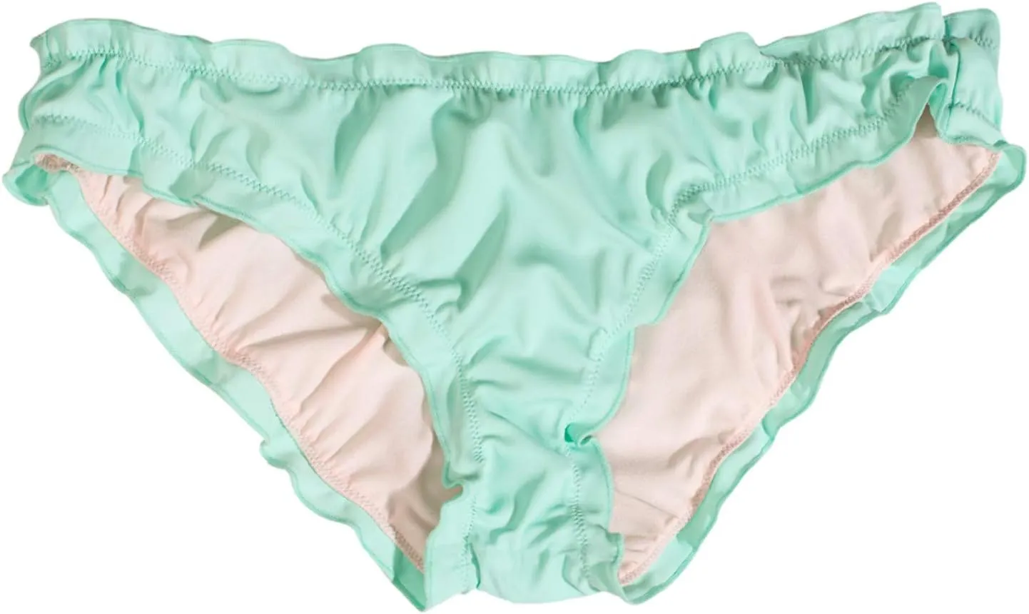 Smart & Sexy Women's Ruffled Swimwear Bikini Bottom  Ruched Back for Shaping and Style