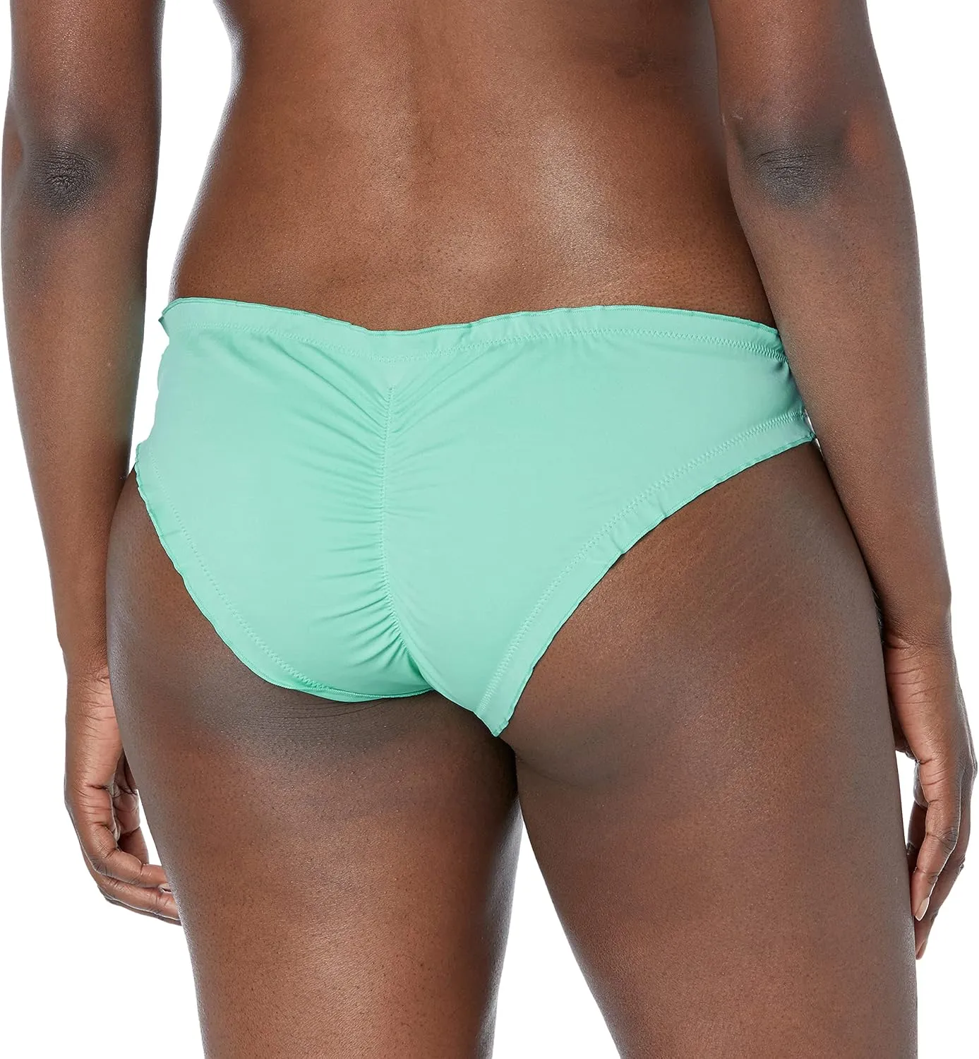 Smart & Sexy Women's Ruffled Swimwear Bikini Bottom  Ruched Back for Shaping and Style