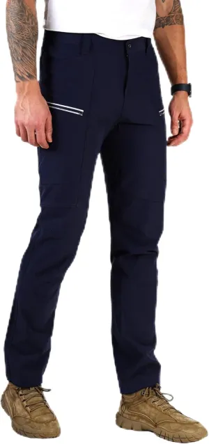 Summer Work Pants for Men Lightweight Stretch Flex Relaxed Fit Water Repellent Construction Cargo Hiking Tactical