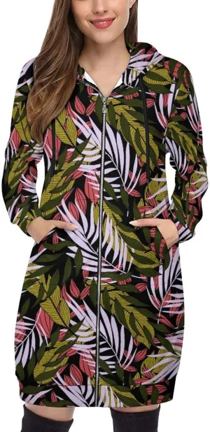 TAIZIYEAH Women's Long Hoodies Casual Zip Up Hoodies Cambodia Flag Sweatshirts Warm Long Coats