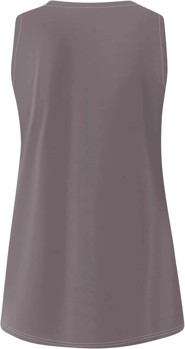 Tank Top Women 2025 Casual Soft Loose Spring Summer V Neck Sleeveless Tee Shirts Basic Trendy Outfits Clothes