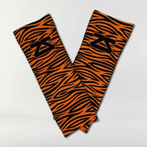 Tiger Print Compression Leg Sleeves