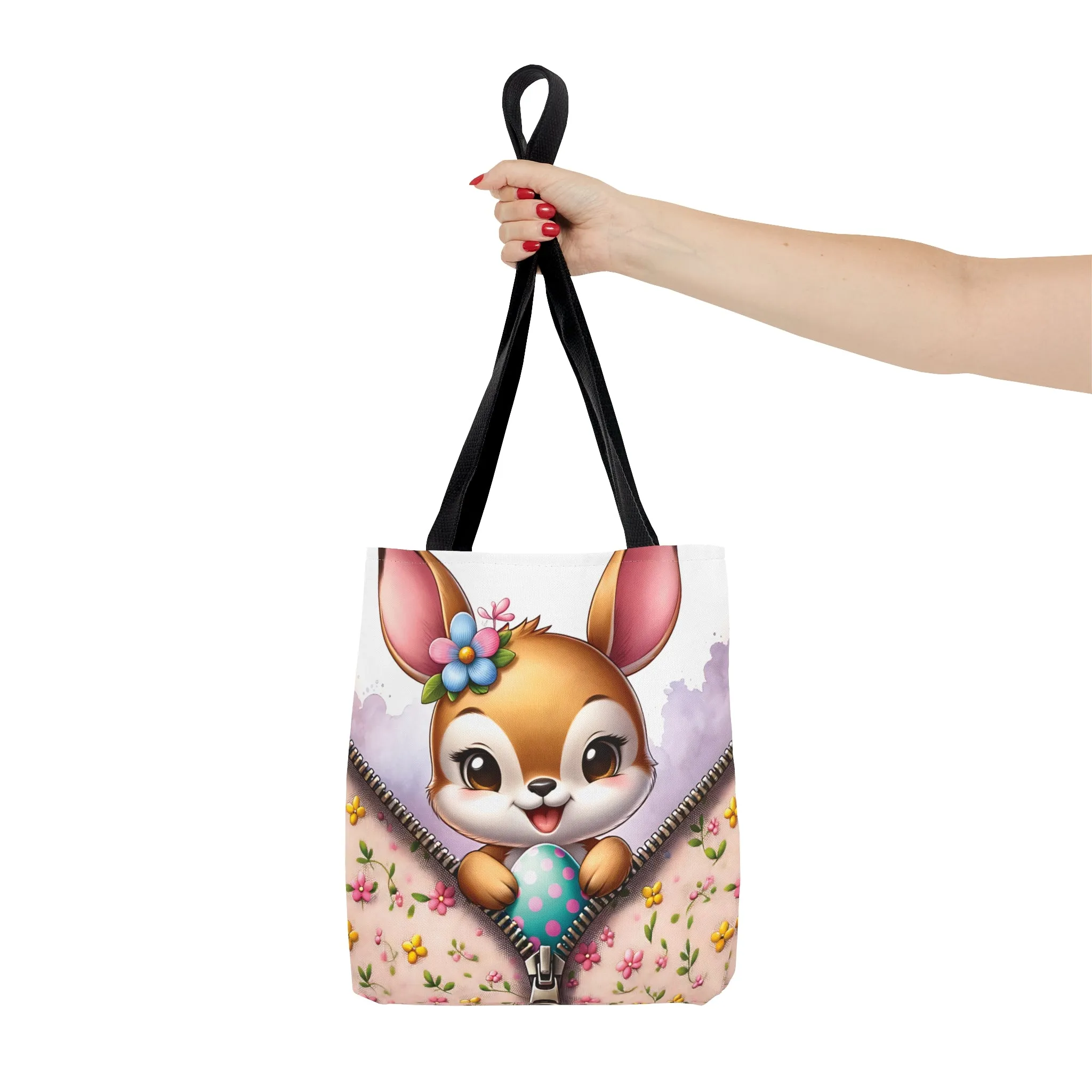 Tote Bag, Easter, Cute Deer, Personalised/Non-Personalised Tote bag