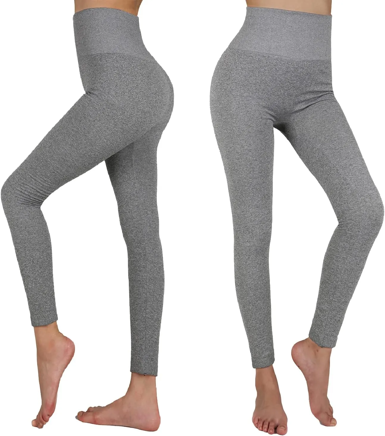 TRIUNION 3 Pack Thermal Fleece Lined Leggings Women High Waisted Tummy Control Winter Warm Yoga Pants for Workout&Running