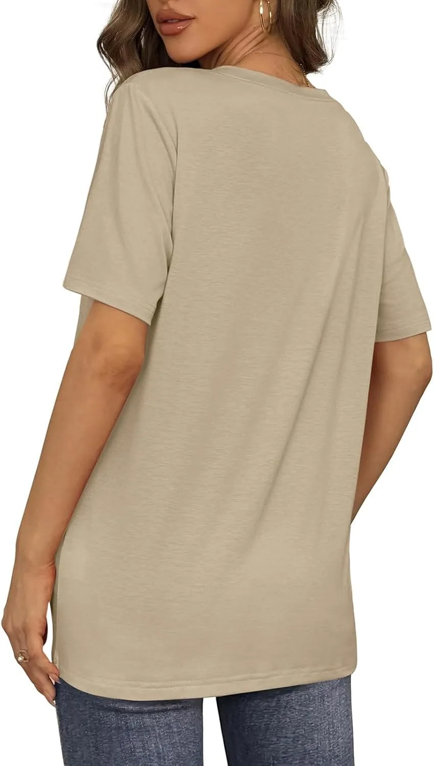 Women Silk Satin Tank Tops Dressy Scoop Neck Camisole Sleeveless Blouses Shirts Casual Summer 3/4 Sleeve T Shirts for Women