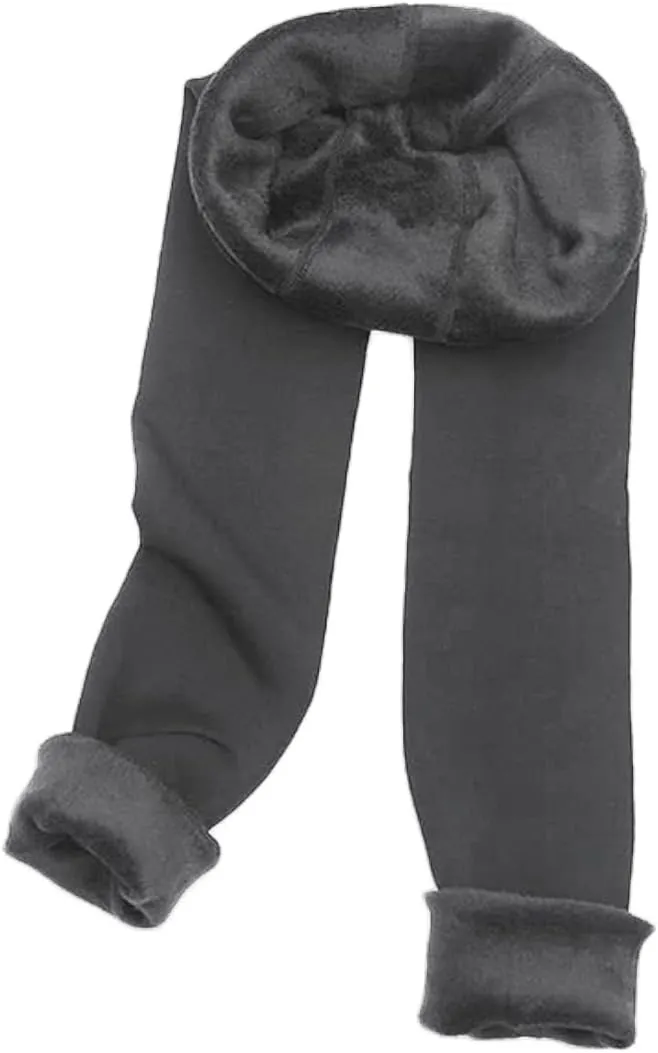 Women Winter Warm Leggings Elastic Thick Velvet Thermal Legging Pants Fleece Lined Tights