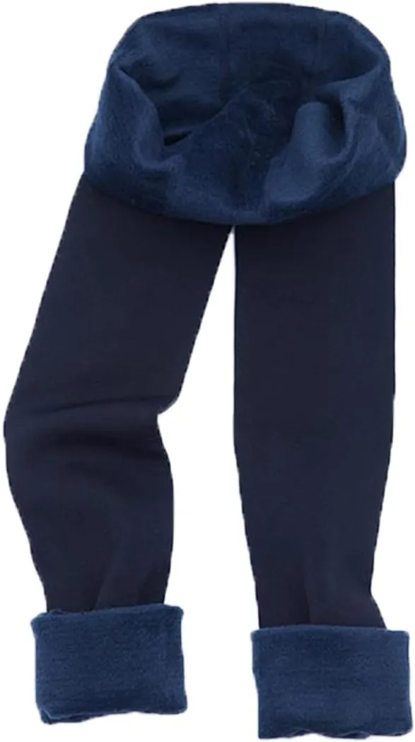 Women Winter Warm Leggings Elastic Thick Velvet Thermal Legging Pants Fleece Lined Tights