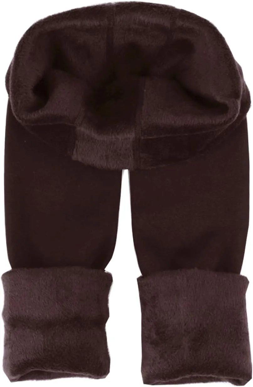 Women Winter Warm Leggings Elastic Thick Velvet Thermal Legging Pants Fleece Lined Tights