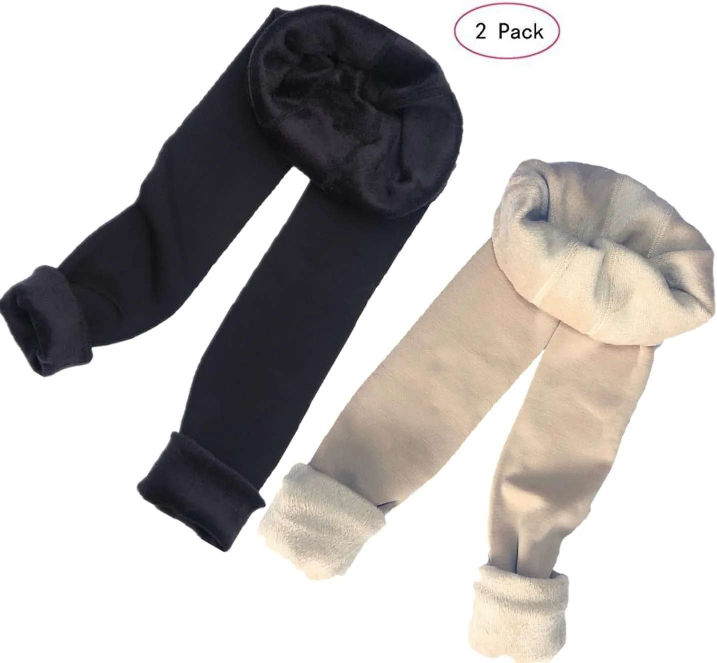 Women Winter Warm Leggings Elastic Thick Velvet Thermal Legging Pants Fleece Lined Tights