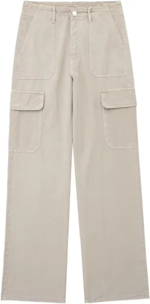 Women's Cargo Pants High Waisted Baggy Cargo Jeans Casual Pockets Straight Wide Leg Y2k Streetwear Trendy Trousers