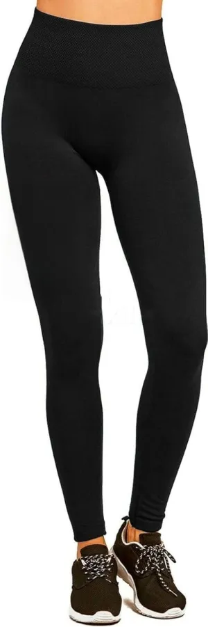 Women's Fleece Lined Leggings Thermal High Waist Tummy Control Yoga Pants Winter Slimming Workout Running Pants